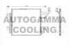 AUTOGAMMA 104459 Condenser, air conditioning